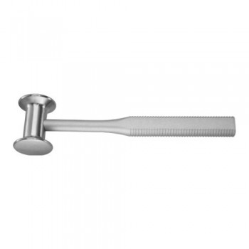 Bergmann Bone Mallet Stainless Steel, 23.5 cm - 9 1/4" Head Diameter - Weight 30.0 mm Ø - 245 Grams